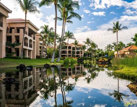 Pond in the Shores at Waikoloa complex