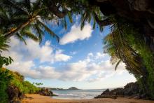 Maui Sunset beach cove