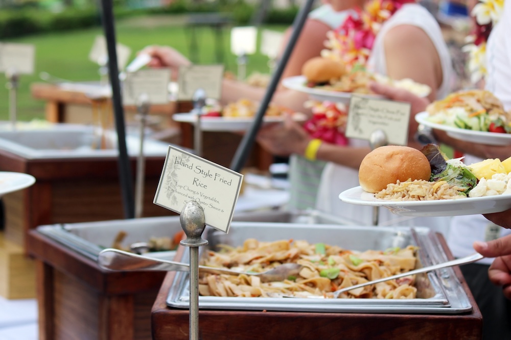 maui luau vegetarian 