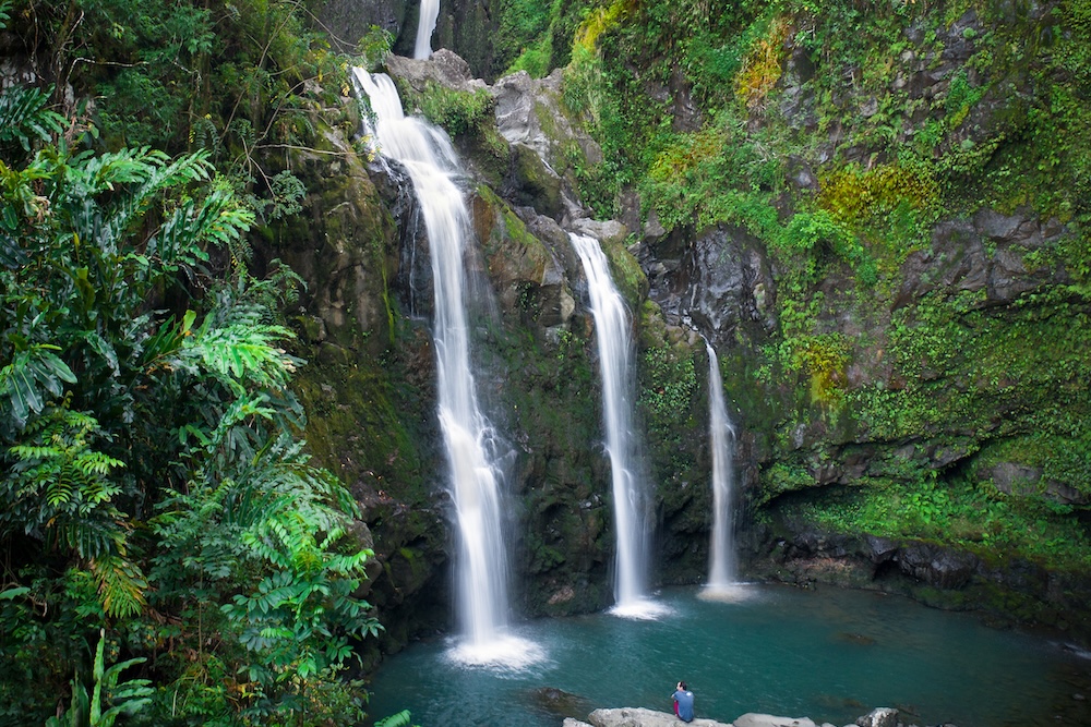Maui Tropical Waterfall