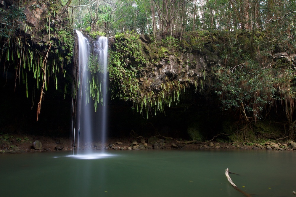 twin falls in Maui